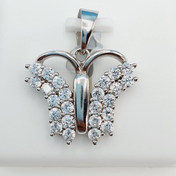 "925 Sterling Silver Cubic Zirconia Pendant, U19254761 - Picture 9 of 11